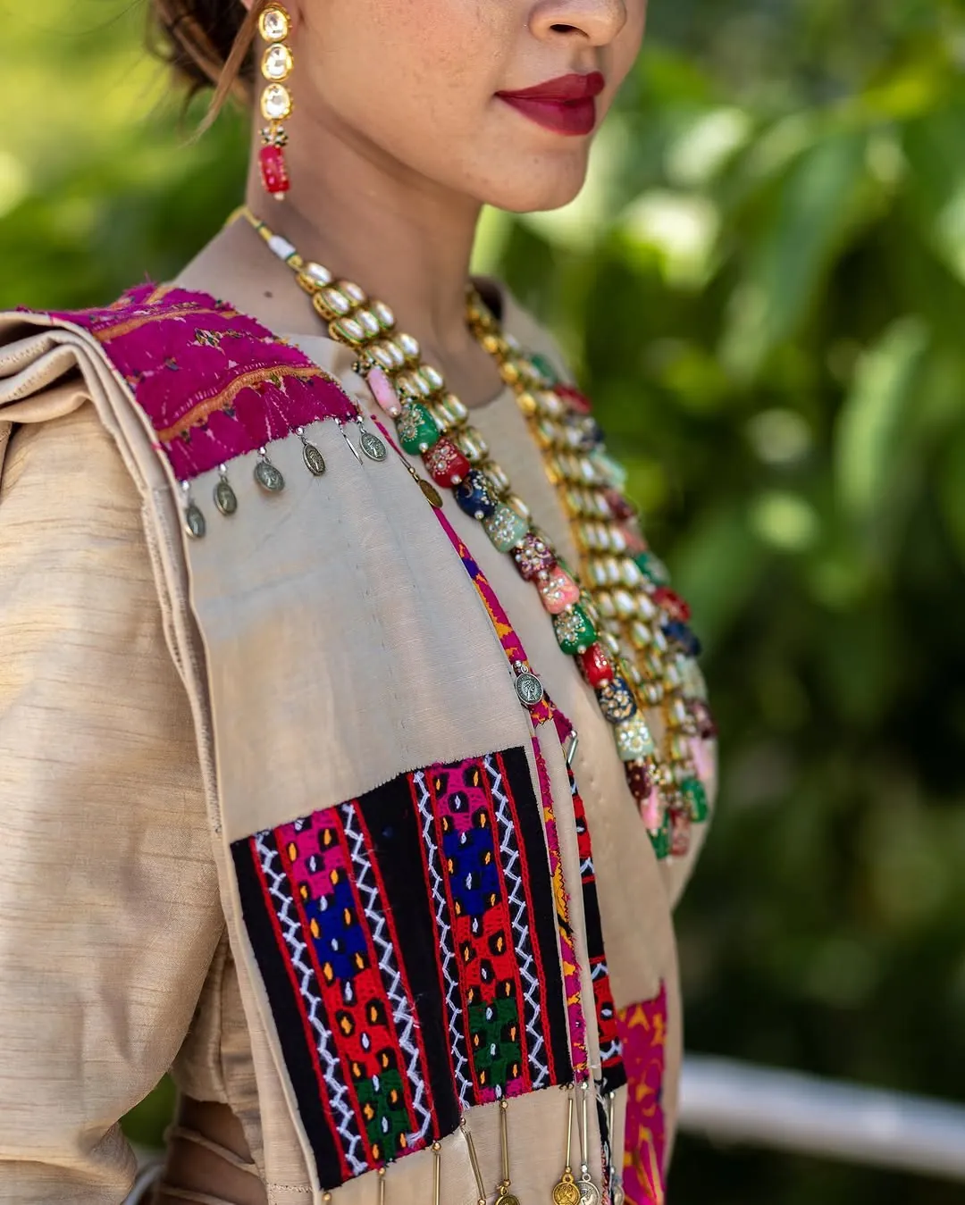 Beige Mirage Saree
