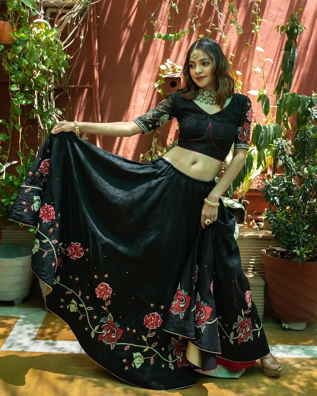 Onyx Soirée Lehenga — Bridal Lehenga by Aarchi's by Archana Soni