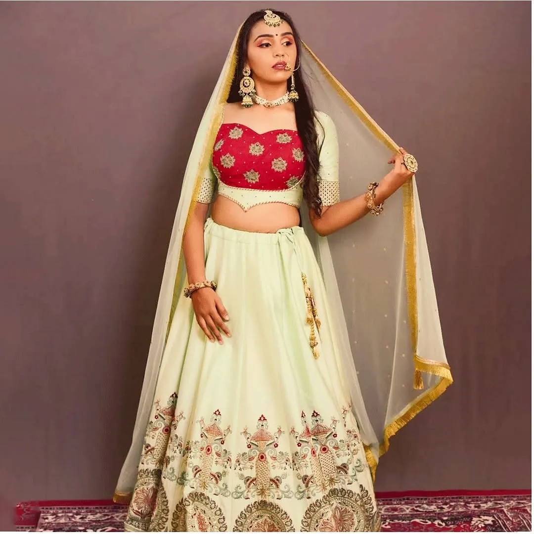 Pastel Dreams D-Day Lehenga