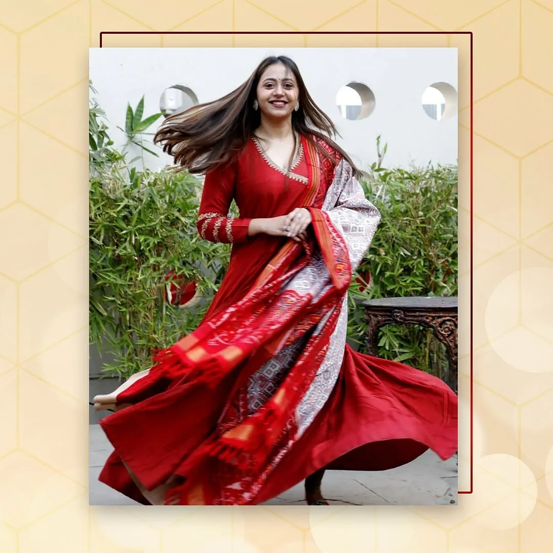 Scarlet Grace Anarkali