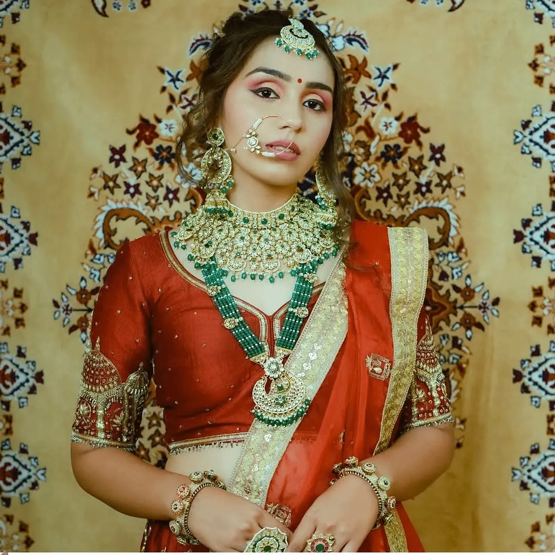 Scarlet Royal Bridal Lehenga