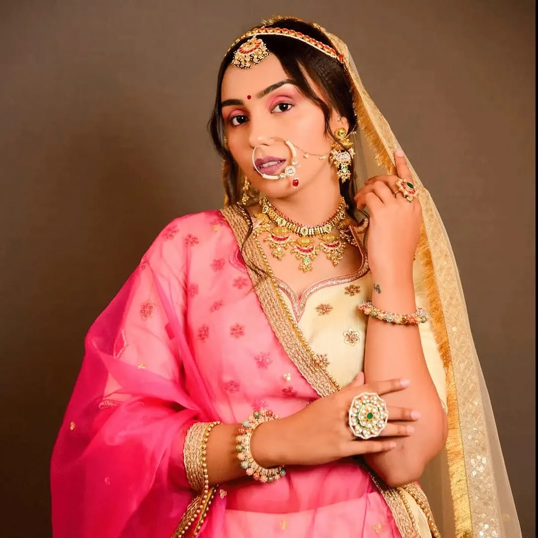 Scarlet Sonnet Lehenga