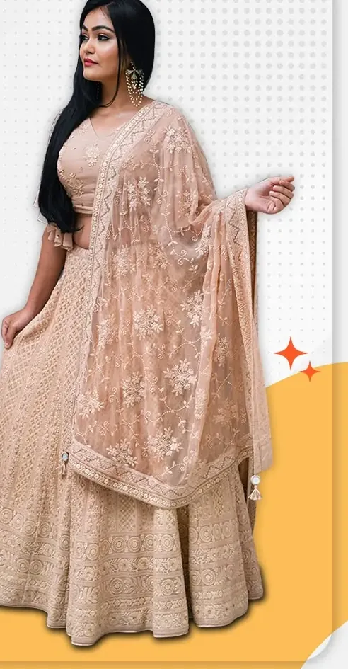 Coral Saga Lehenga — Bridal Lehenga by Aarchi's by Archana Soni